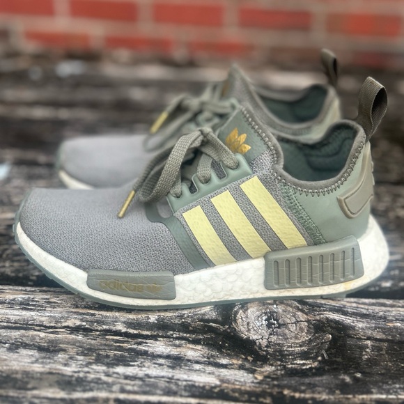 adidas Shoes - Adidas NMD R1 Legacy Women’s Olive Green Athletic Shoes Sneakers Size 6 E7